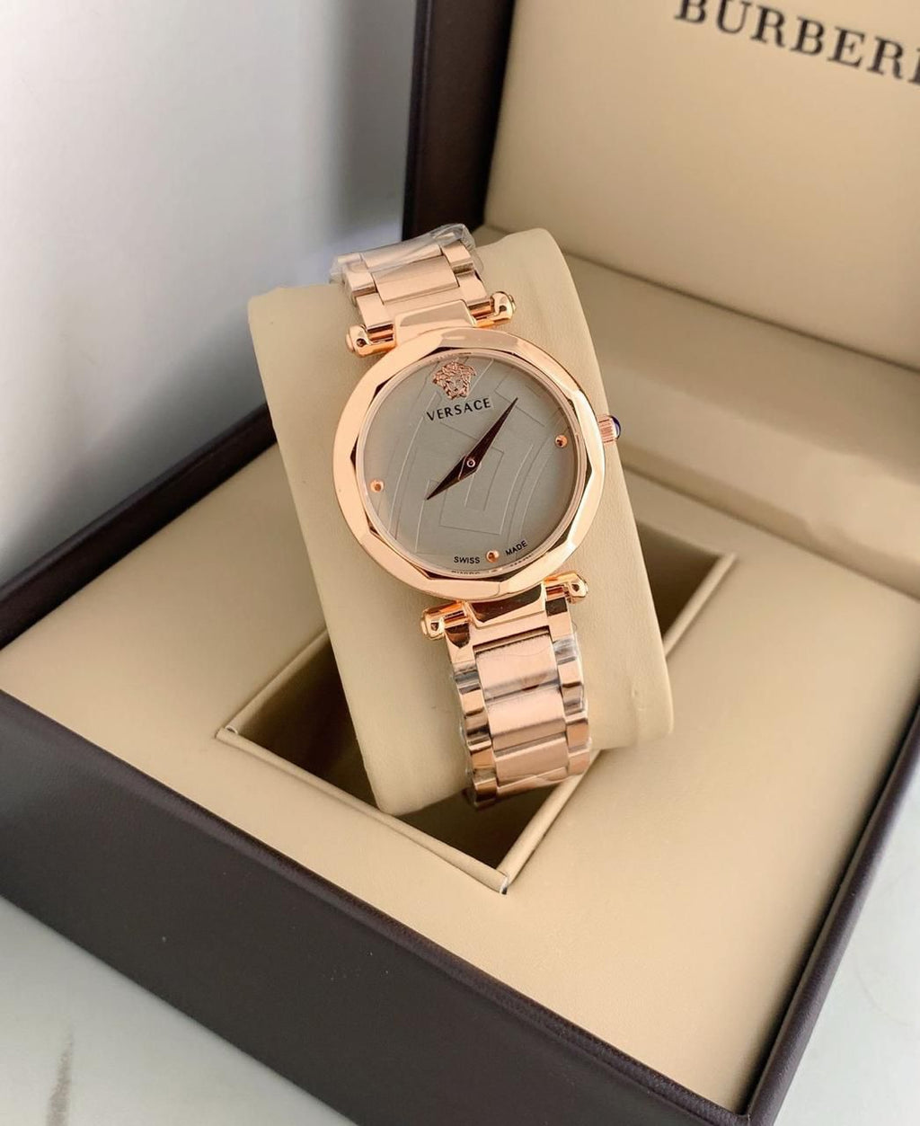 🌟 Rose Gold Luxury Minimal Watch – Elegant & Stylish
