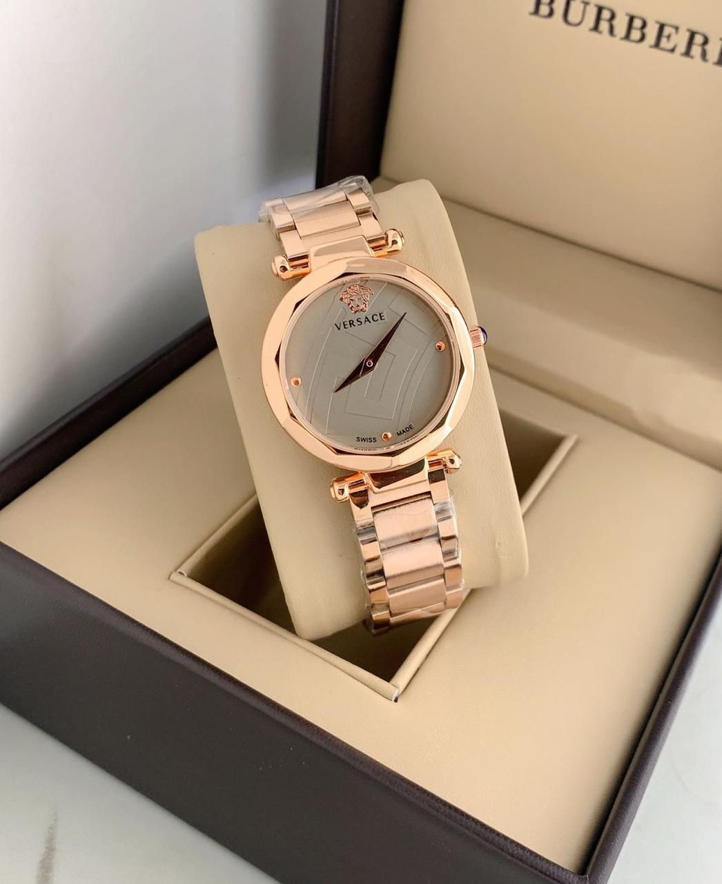 🌟 Rose Gold Luxury Minimal Watch – Elegant & Stylish