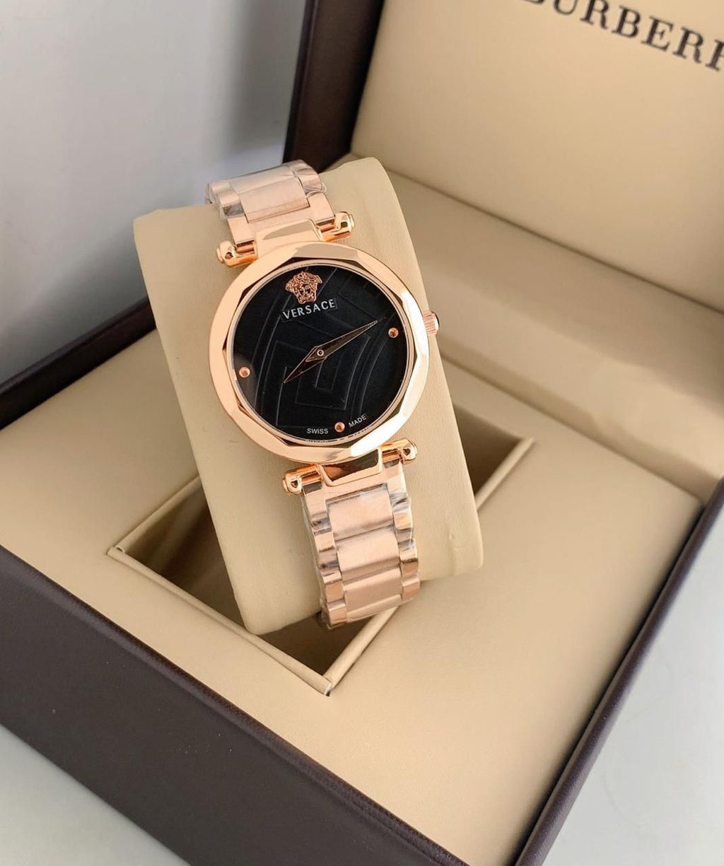 🌟 Rose Gold Luxury Minimal Watch – Elegant & Stylish